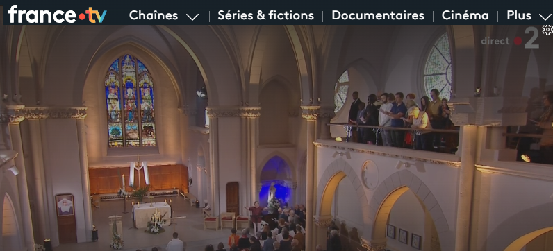 Sainte Rosalie sur France 2