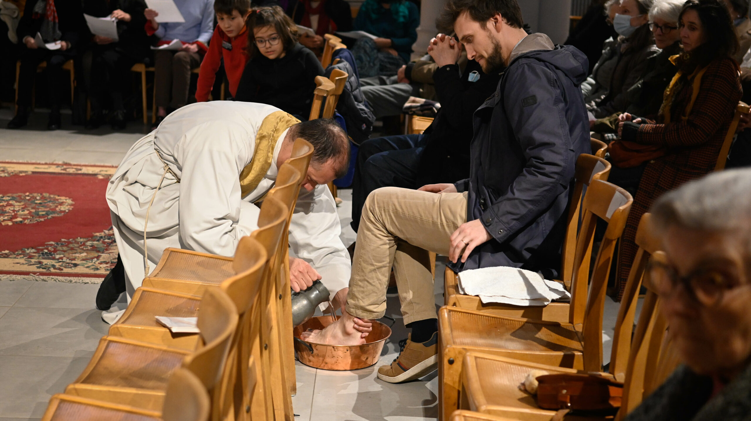 Je ne suis pas venu pour être servi mais pour servir